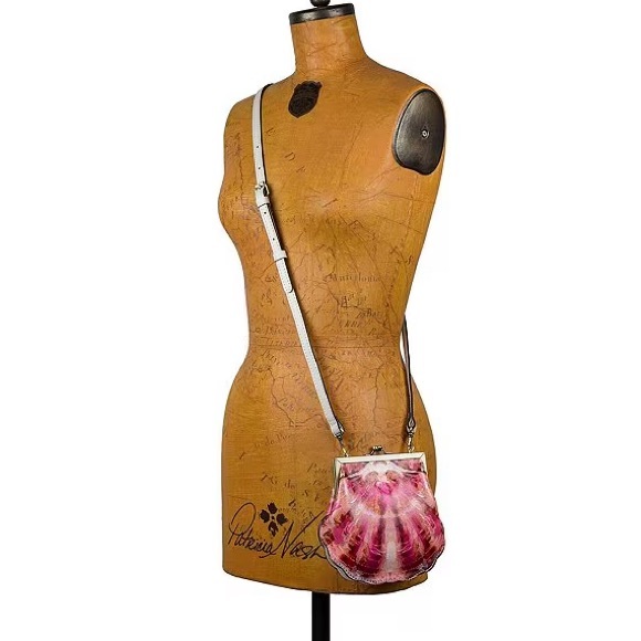 Patricia Nash Marasusa Seashell Frame Crossbody Bag, NWT - Picture 9 of 10